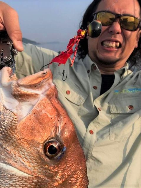 ゲンキマンのマダイ70cm