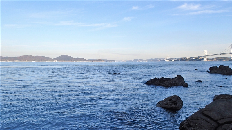 潮目と瀬戸大橋