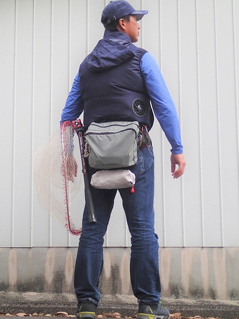 着てスイッチを入れた状態