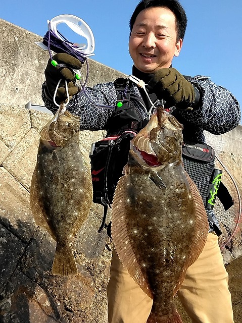 さだぼうさんとひらめ枚