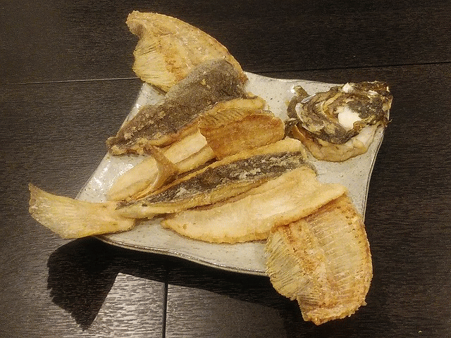 ヒラメの怪鳥揚げ