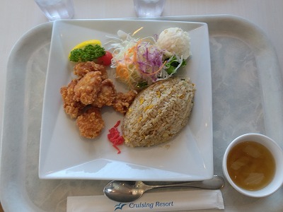 フェリーの食事