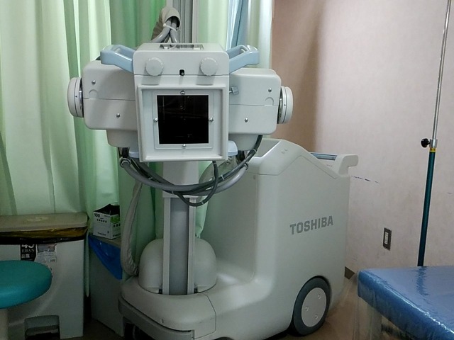 レントゲン撮影機材